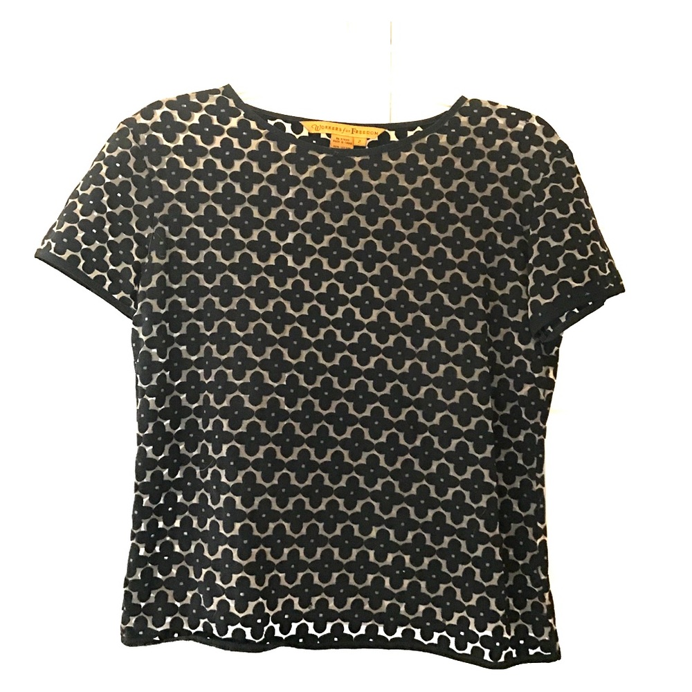 Clover pattern top