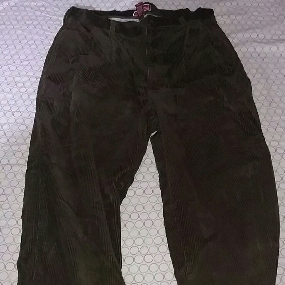 Suede pants