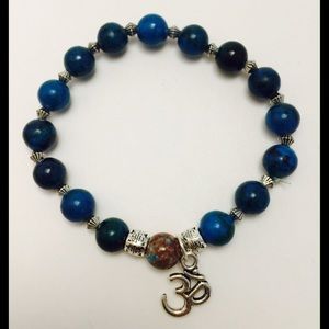 Bracelet Om lucky beads, new.