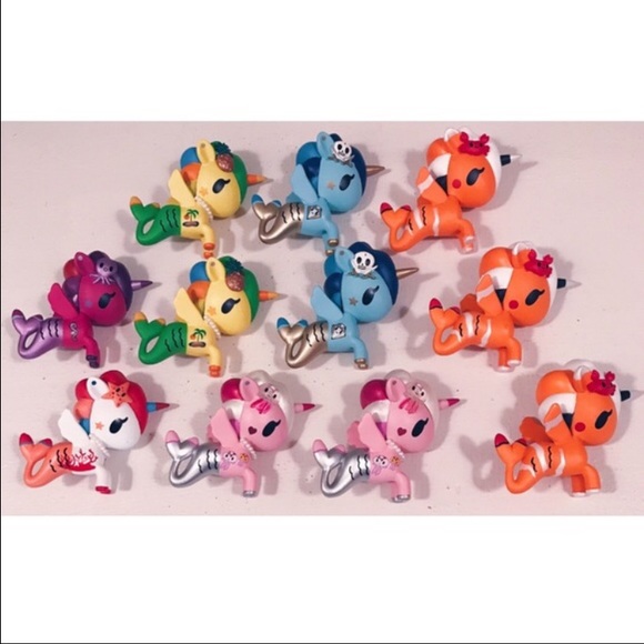 tokidoki Mermicorno 💚💛 Vinyl Figure - Picture 3 of 4