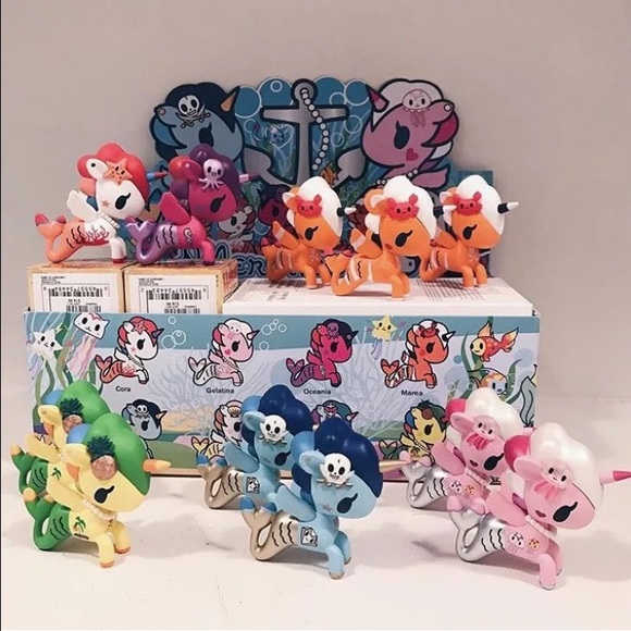 tokidoki Mermicorno 💚💛 Vinyl Figure - Picture 4 of 4