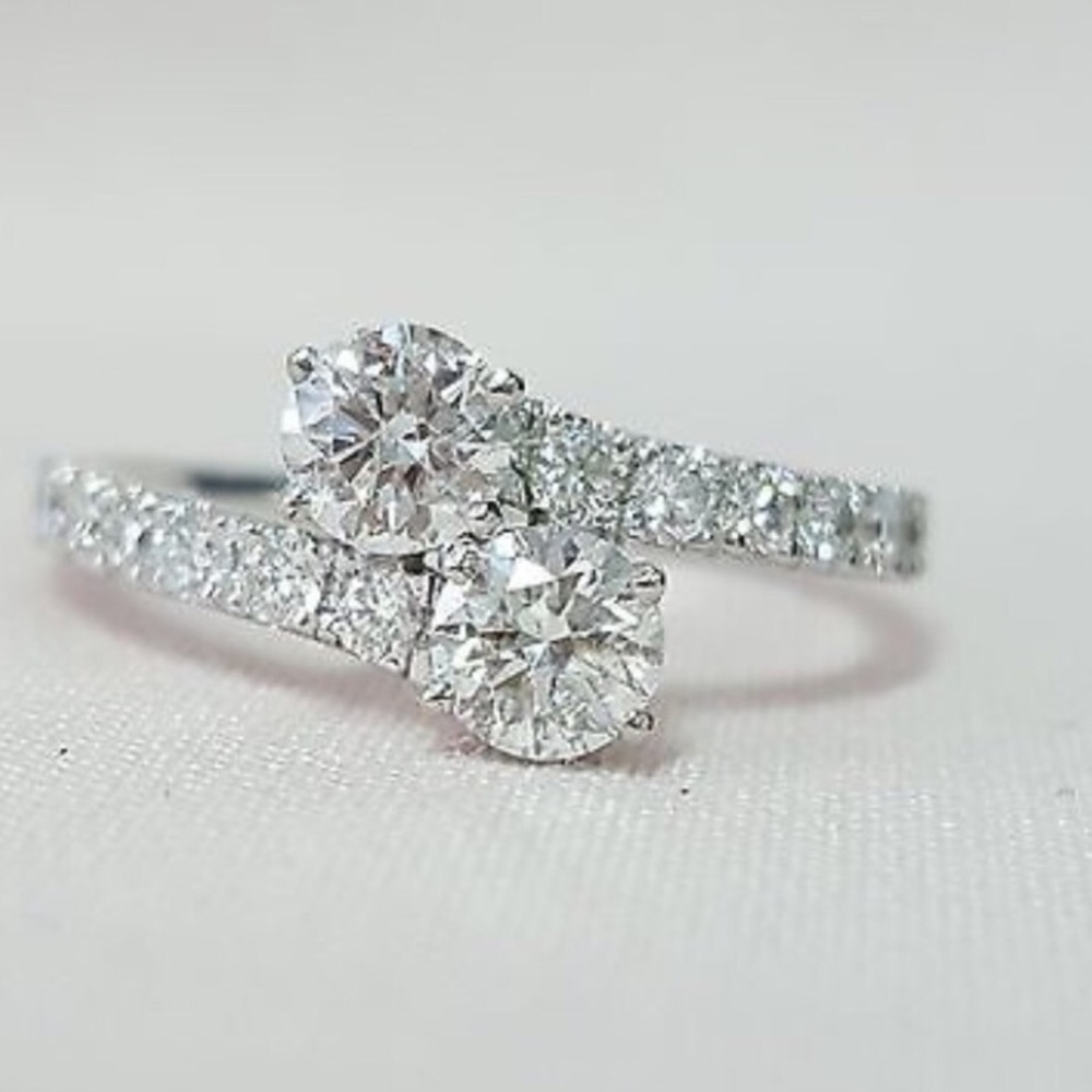 $3333 ⭐️1.00Ct Diamond Forever Us 14K Gold Ring