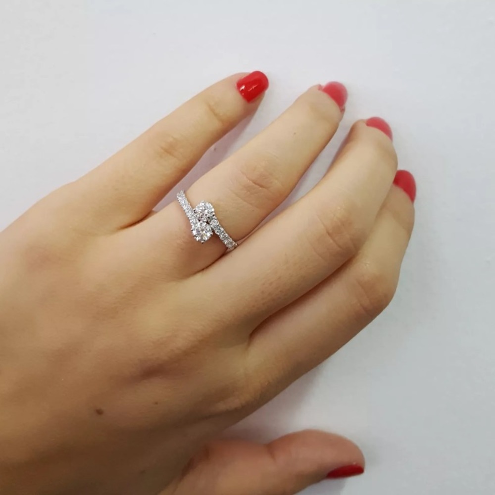 $3333 ⭐️1.00Ct Diamond Forever Us 14K Gold Ring - Picture 4 of 4