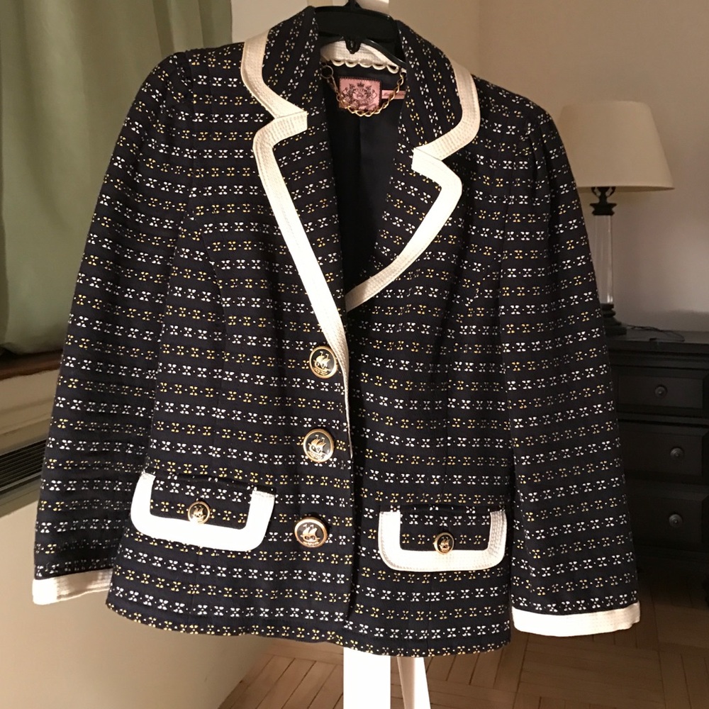 Nautical Juicy Couture Blazer - Picture 1 of 4