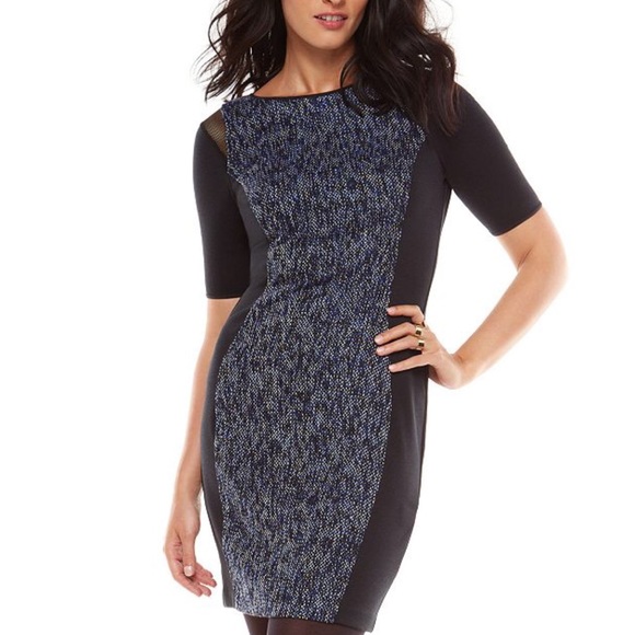 Elie Tahari Dresses & Skirts - ELIE TAHARI New 12 Slimming Black Tweed LBD Dress