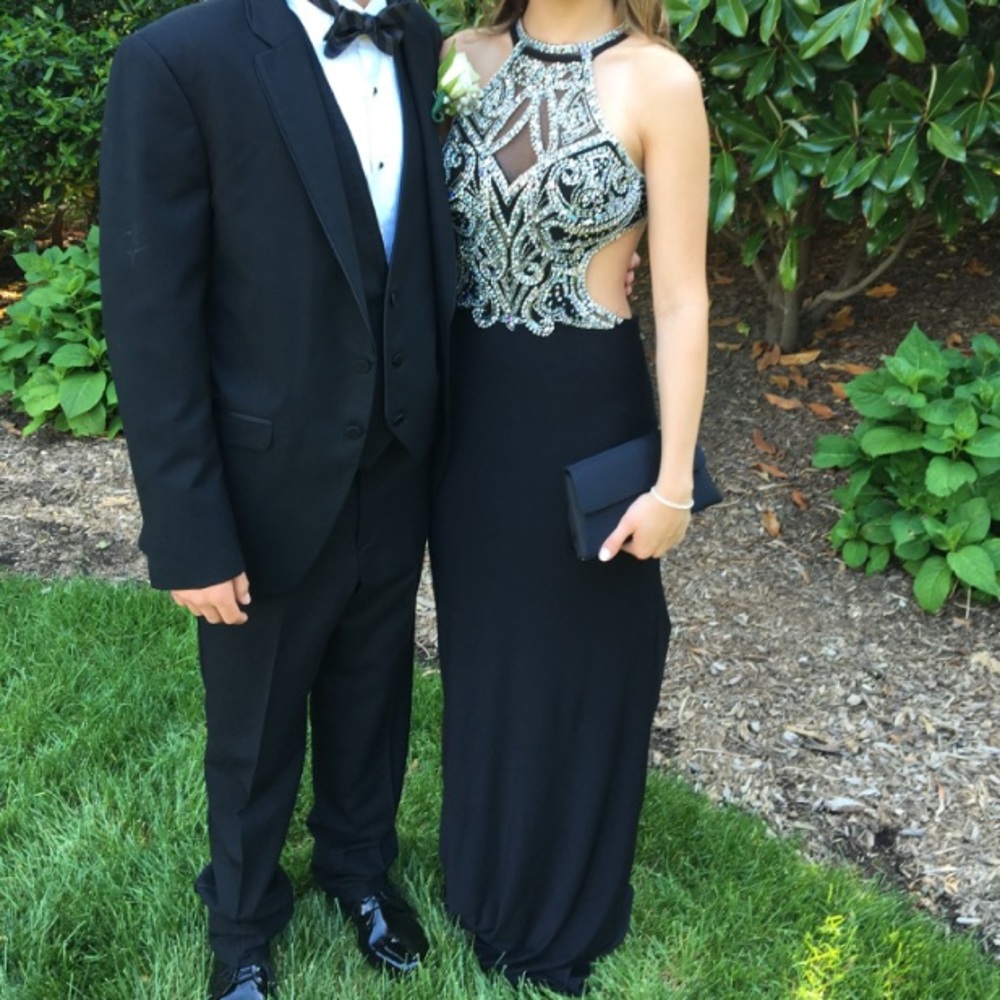Custom Jovani prom dress