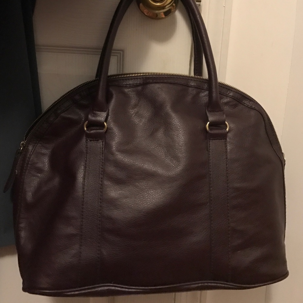 H&M plum dome bag