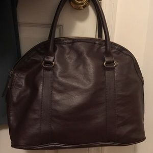 H&M plum dome bag