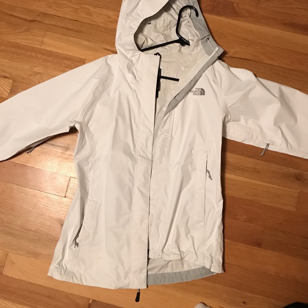 North face rain coat