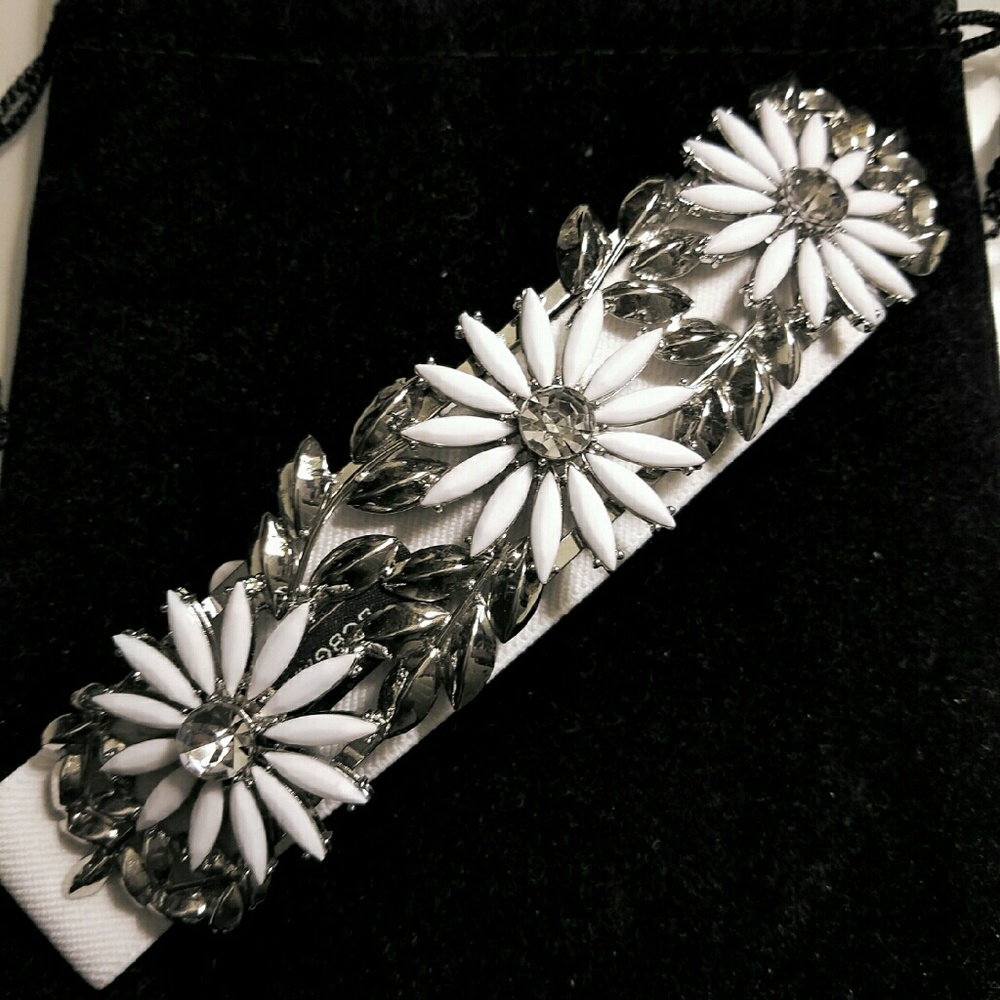 Floral Stone Waist Belt