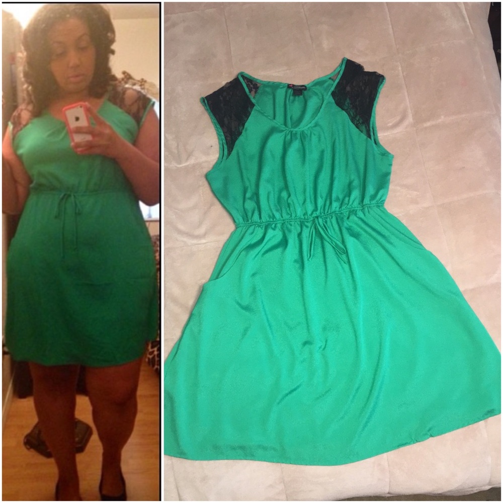 Green dress 👗