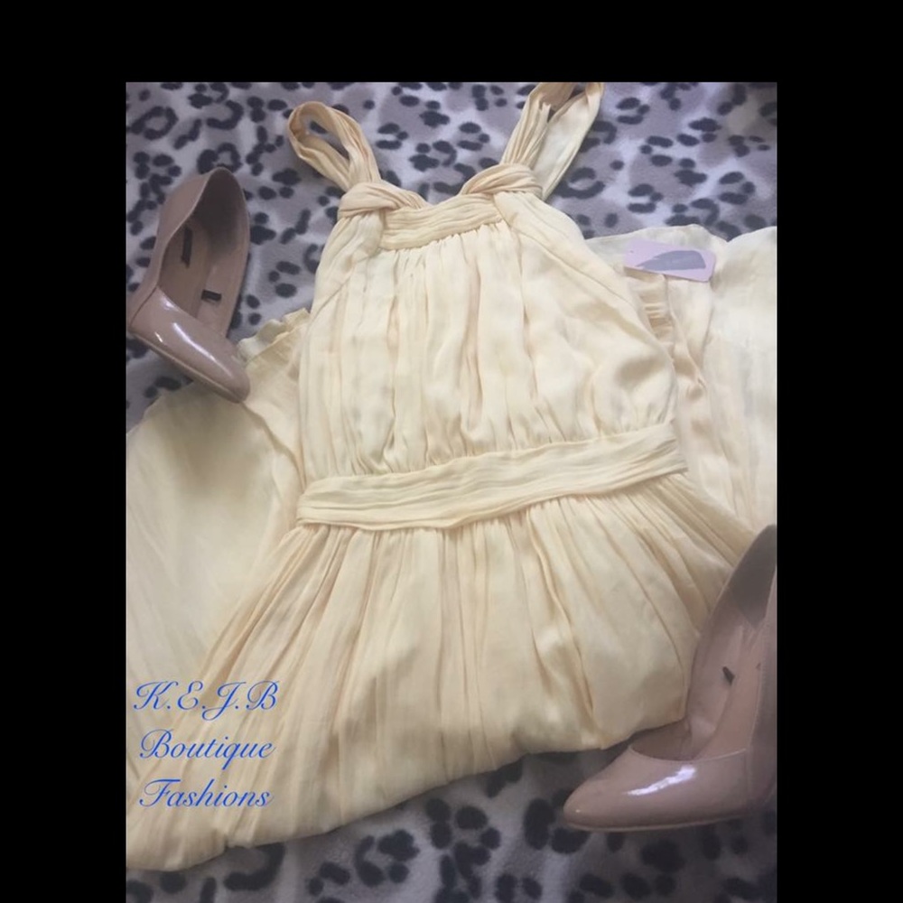 Women's Yellow F21 Dress