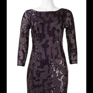 Adrianna Papell Beaded Cocktail Dress