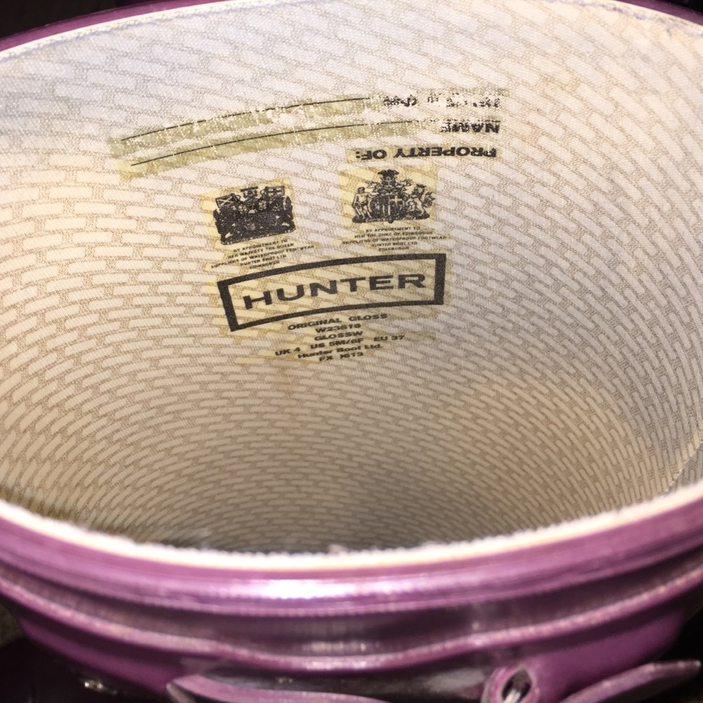 Hunter boots - Picture 2 of 4