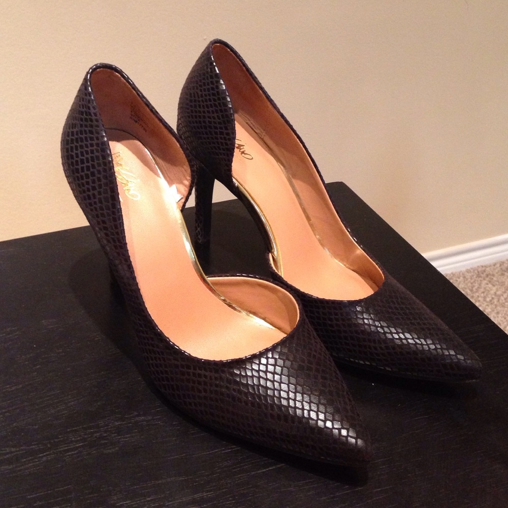 Black heels