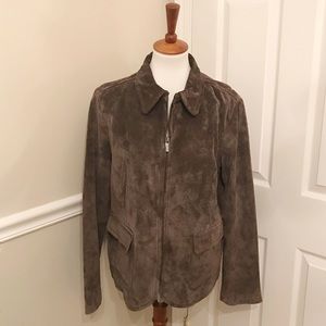 Genuine Suede Liz Claiborne Jacket