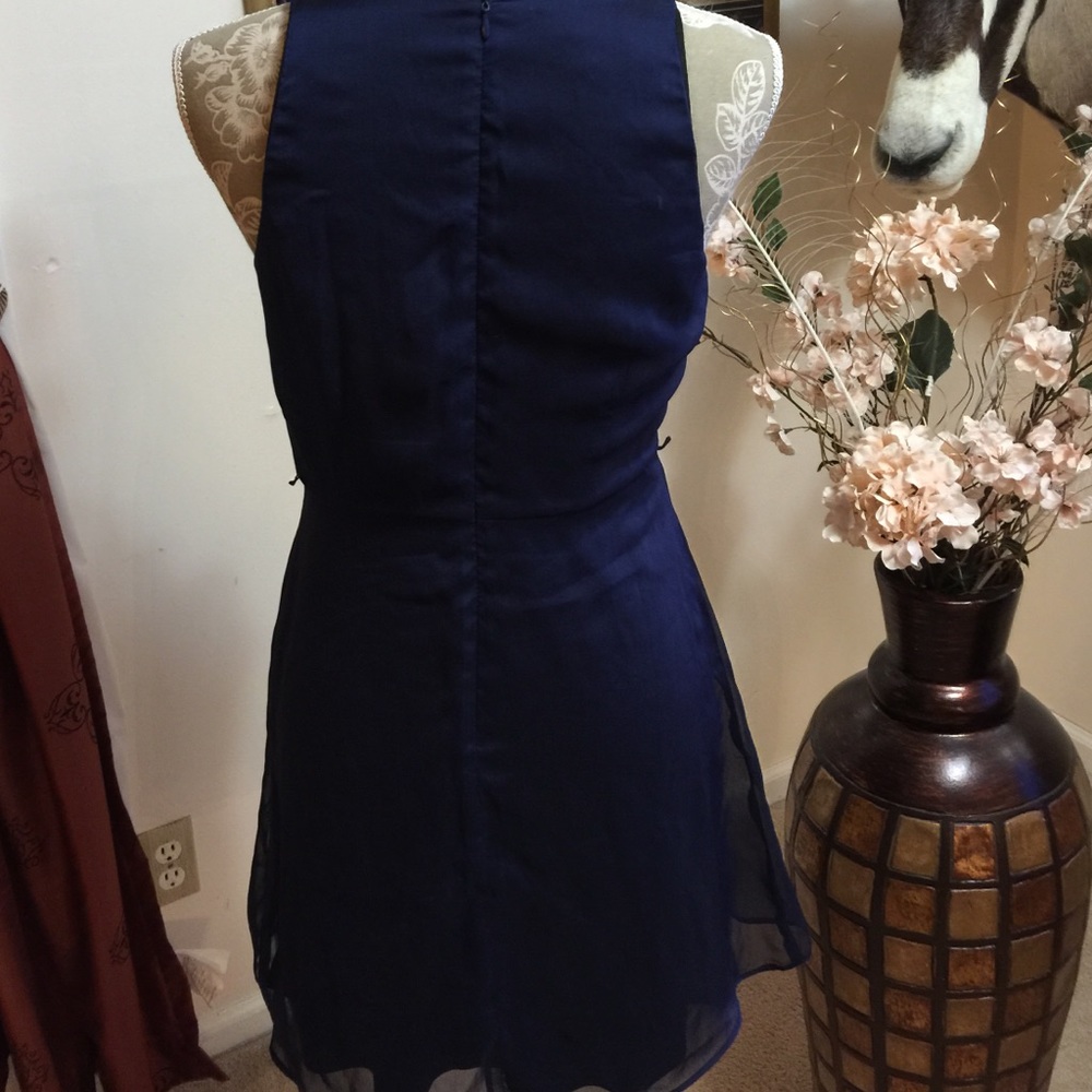 Blue mini dress - Picture 3 of 3