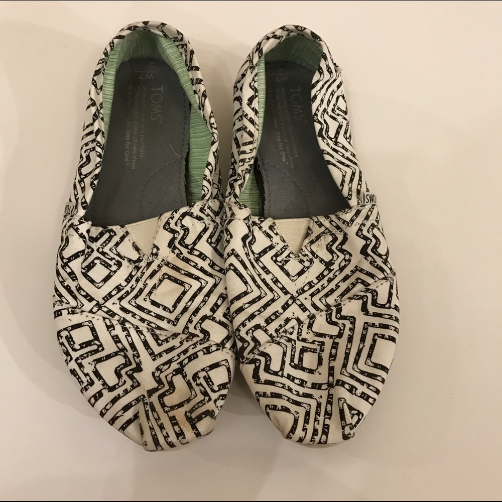 Printed toms