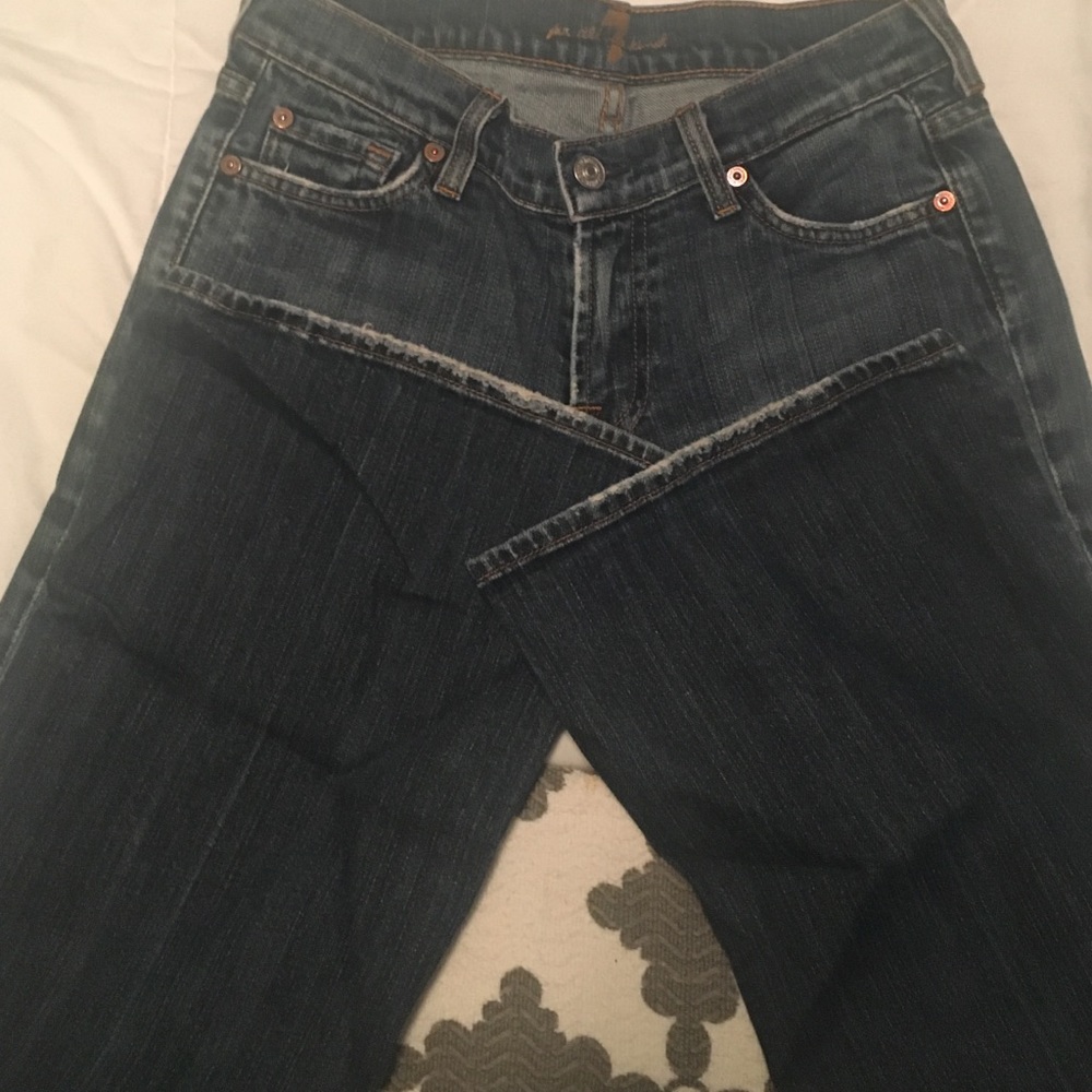 7 for all mankind jeans size 27