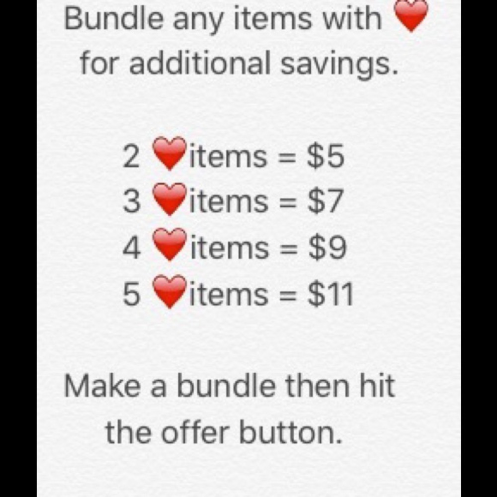 Bundle and save