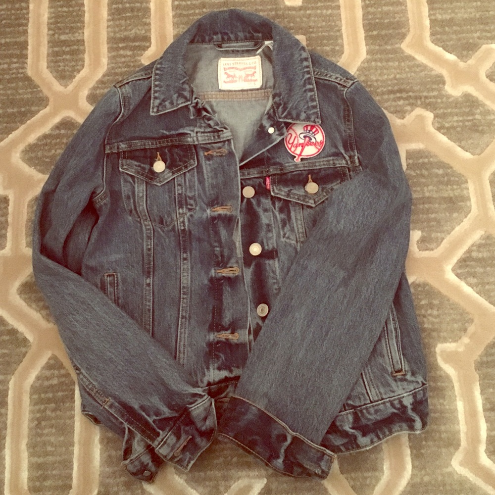 Levi's Yankees jean jacket