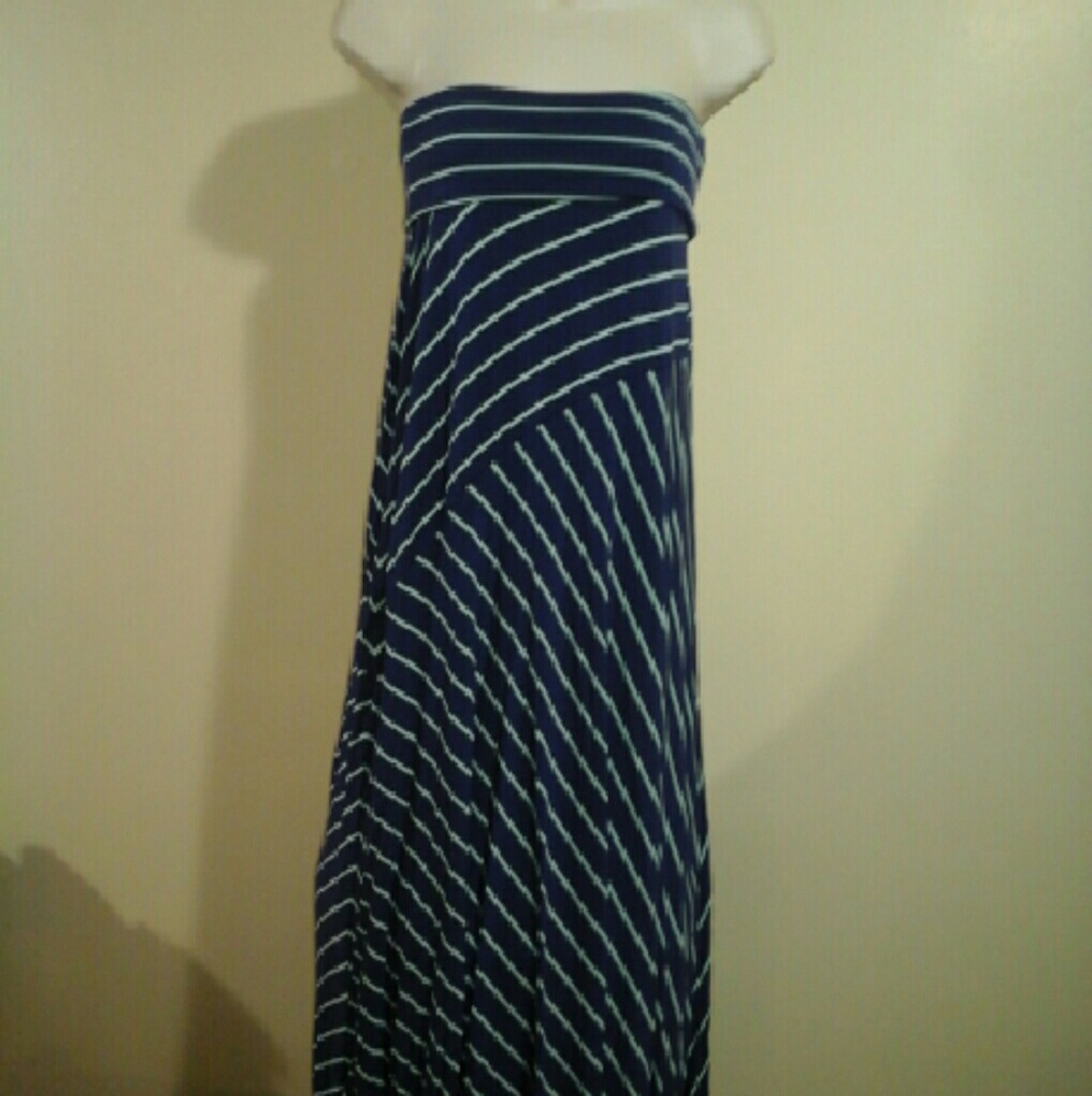 Striped dress maxi skirt