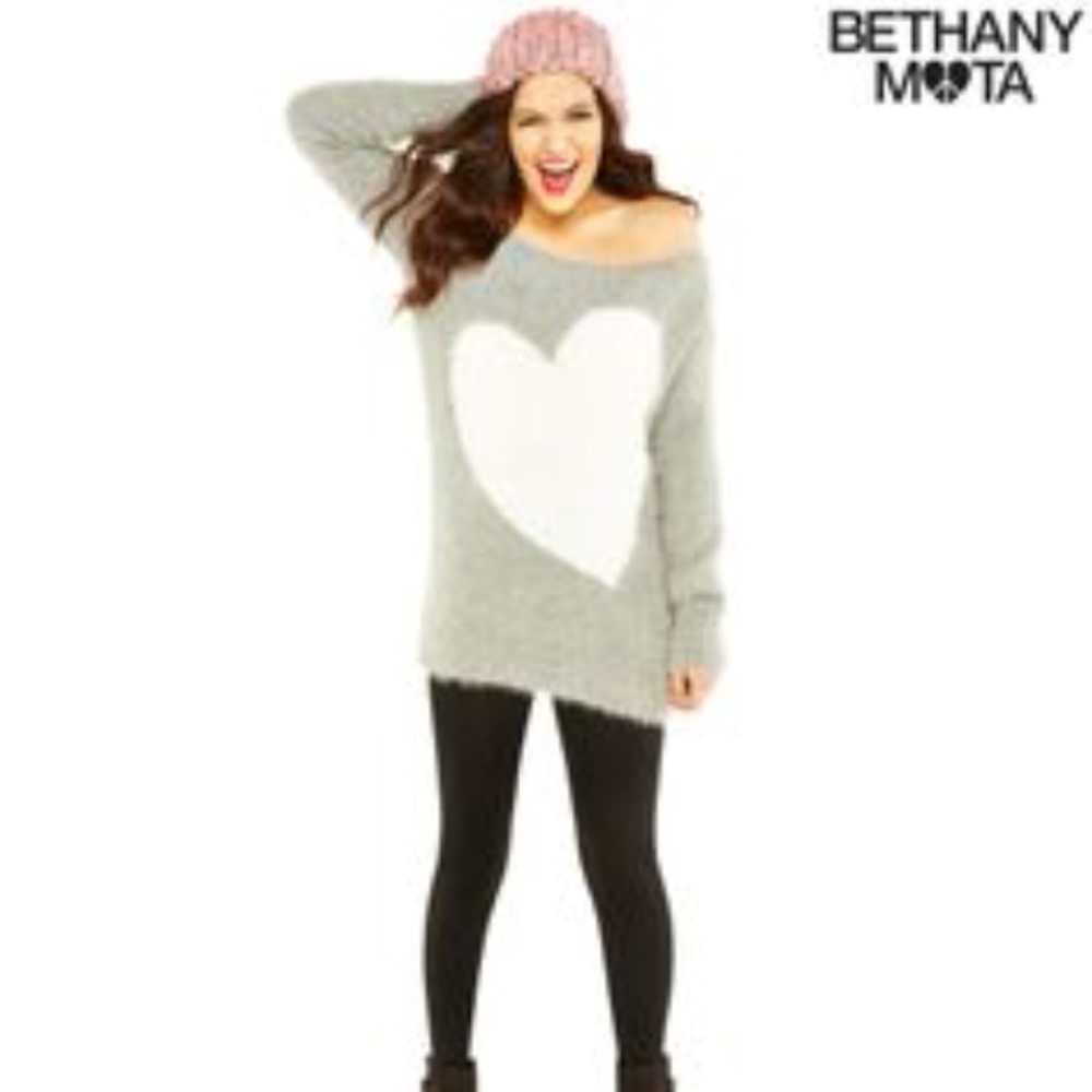 Aeropostale Heart Sweater