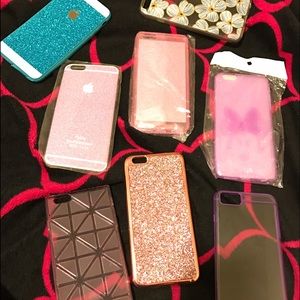 Lot of iPhone 6/6s Plus cases