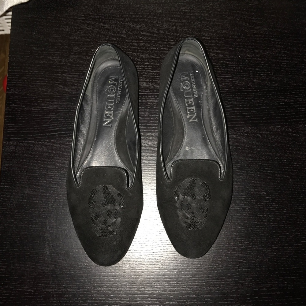 Alexander McQueen smoking slippers