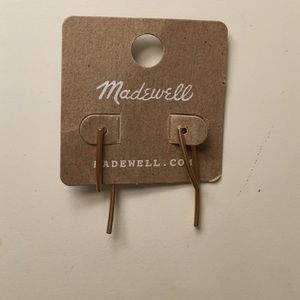 Madewell gold earrings