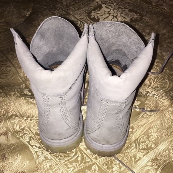 Grey Classic Timberland Work Boots - Picture 4 of 4