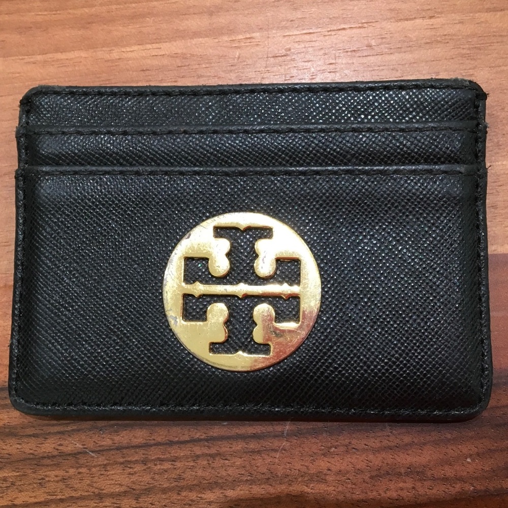 Very Used. Tory Burch Leather Card Case