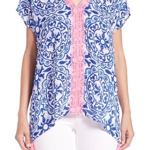Lilly Pulitzer Sydney Caftan Top