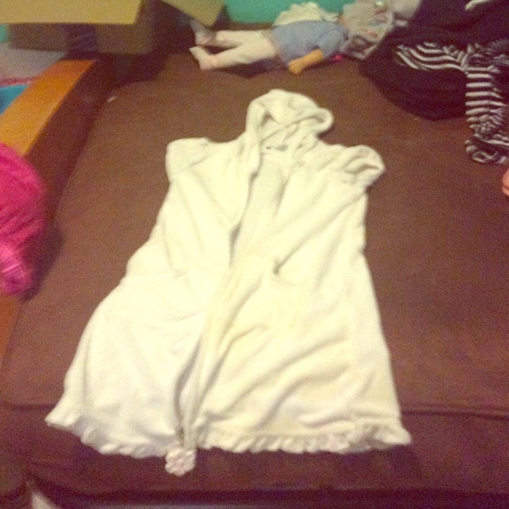 A dress for getting out of the bathtub