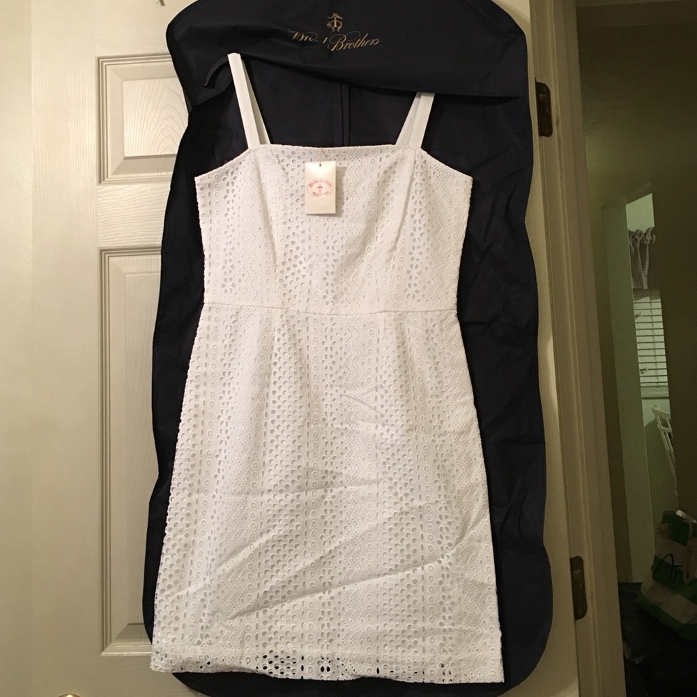 Brooks Brothers White dress