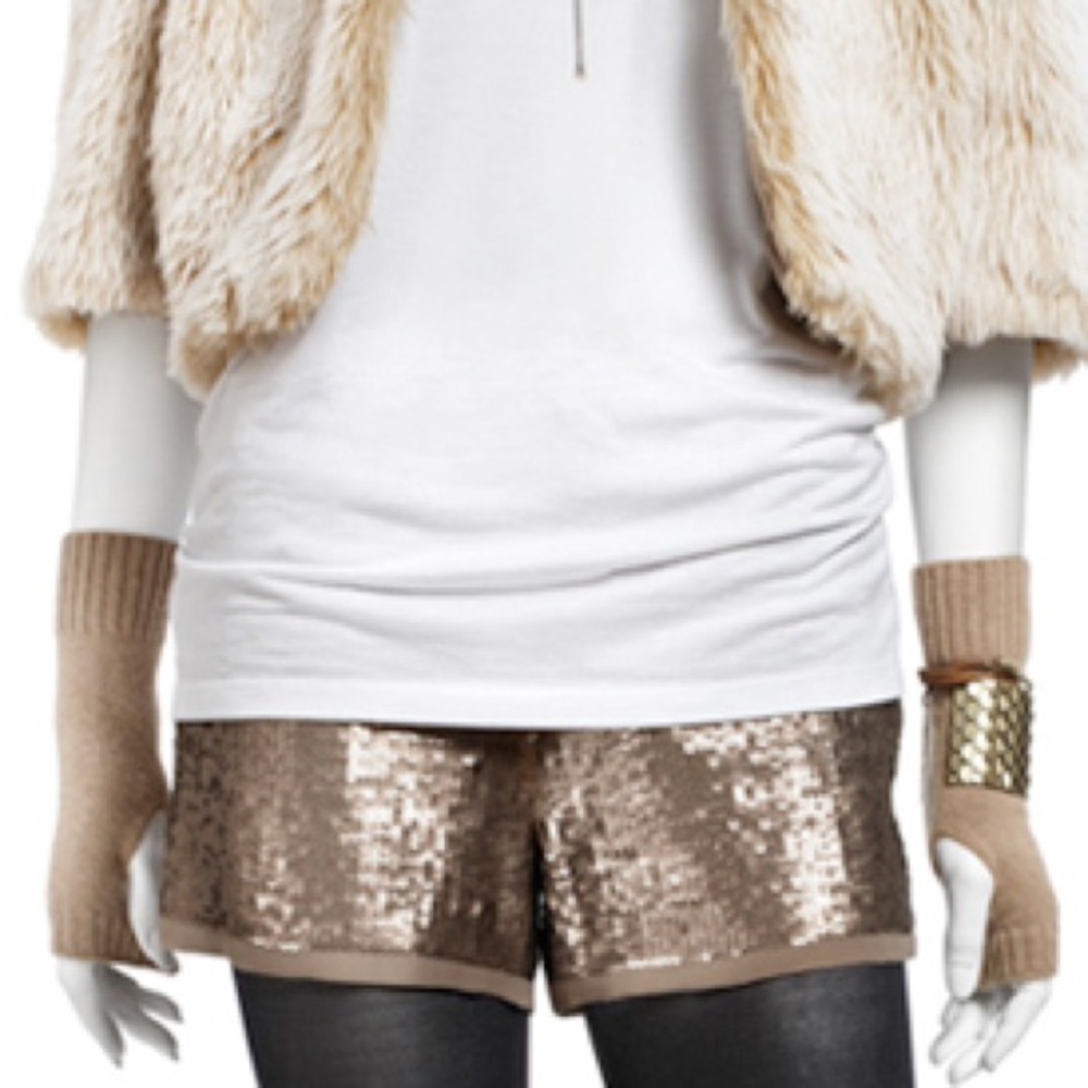 club monaco alaya sequin short