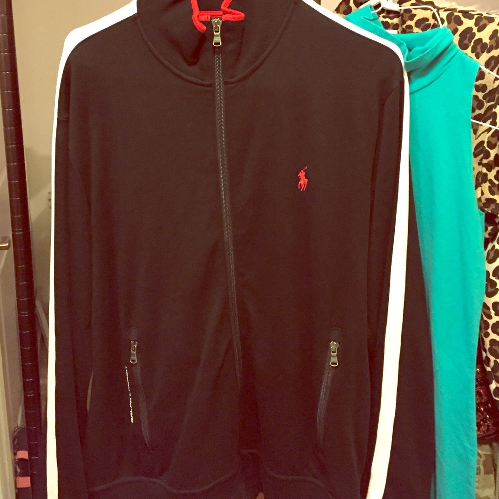 Polo Zip Up Performance Fit