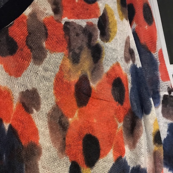 ⚡️SALE⚡️J. Crew multi linen tunic/sweater - Picture 4 of 4