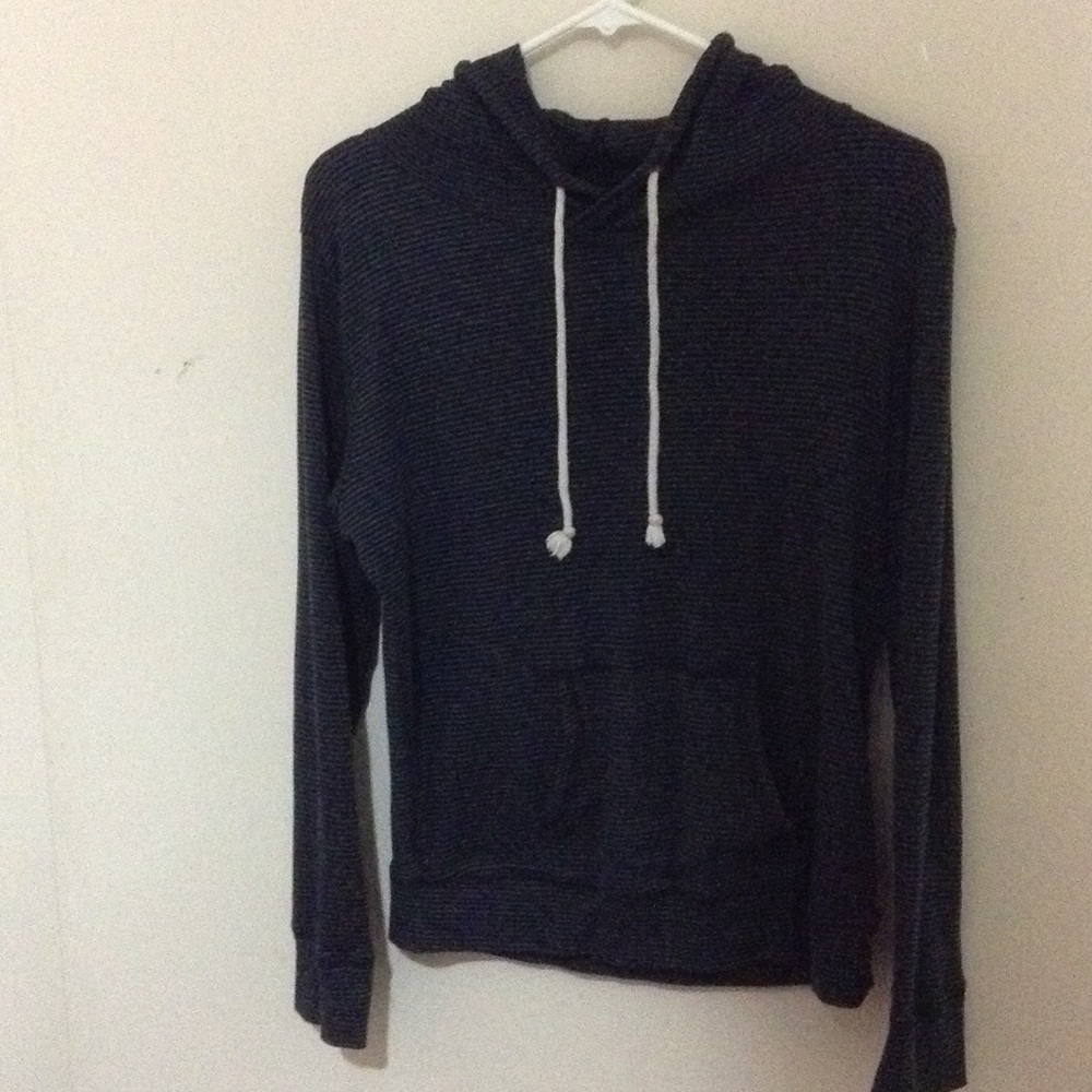 Hoodie grey and black
