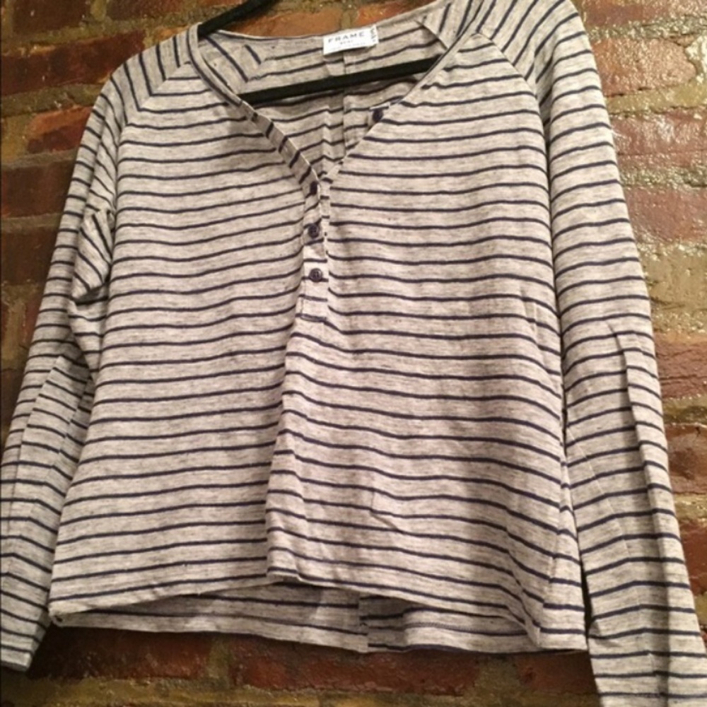 FRAME striped shirt