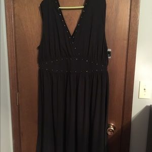 NWT Mossimo black studded dress 2x