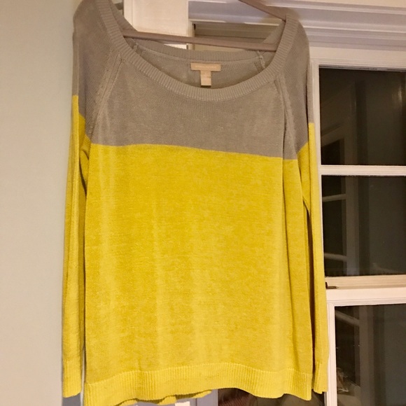 ⚡️SALE⚡️ Banana Republic cotton color block crew - Picture 2 of 4