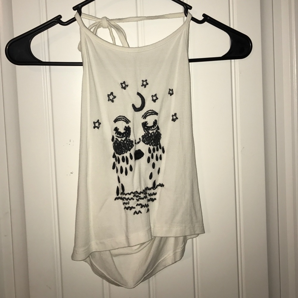 Brandy Melville/ John Galt cropped halter top