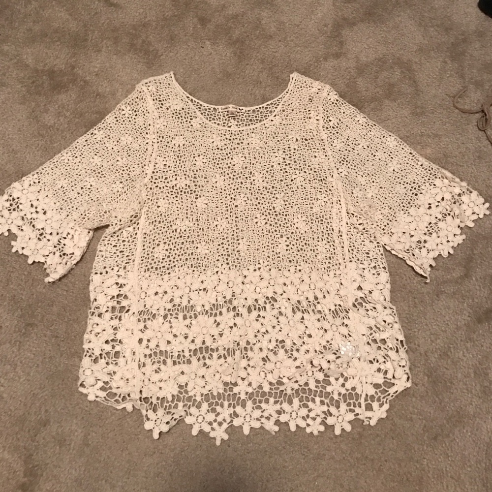 Double zero crochet top