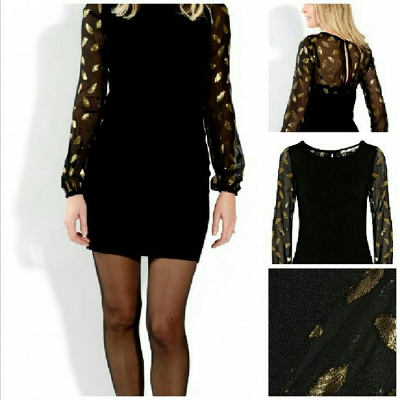 **sold***Diane Von Furstenberg Alagna dress black - Picture 4 of 4