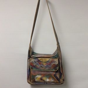 Anuschka Genuine Leather Over the Shoulder Purse