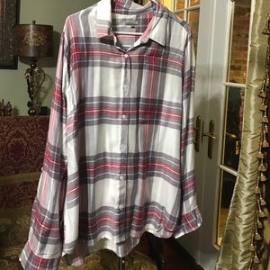 Plaid flannel.