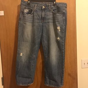 American eagle boyfriend fit Capri 14
