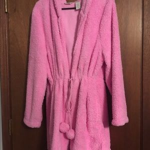 Adonna soft pink robe plus 2x