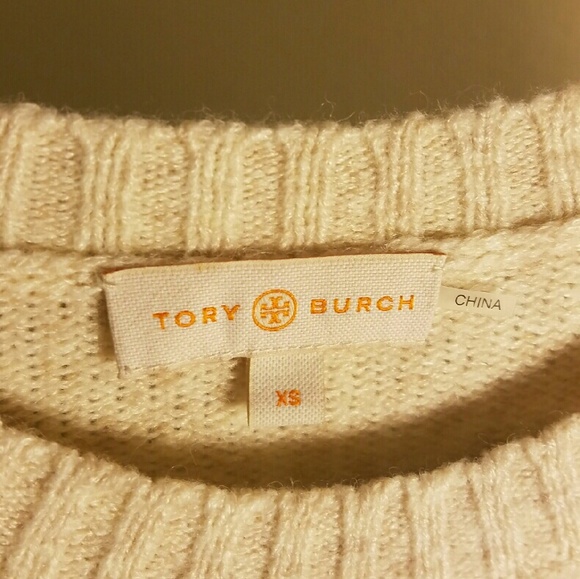 Tory Burch Logo Wool Sweater - Picture 2 of 4